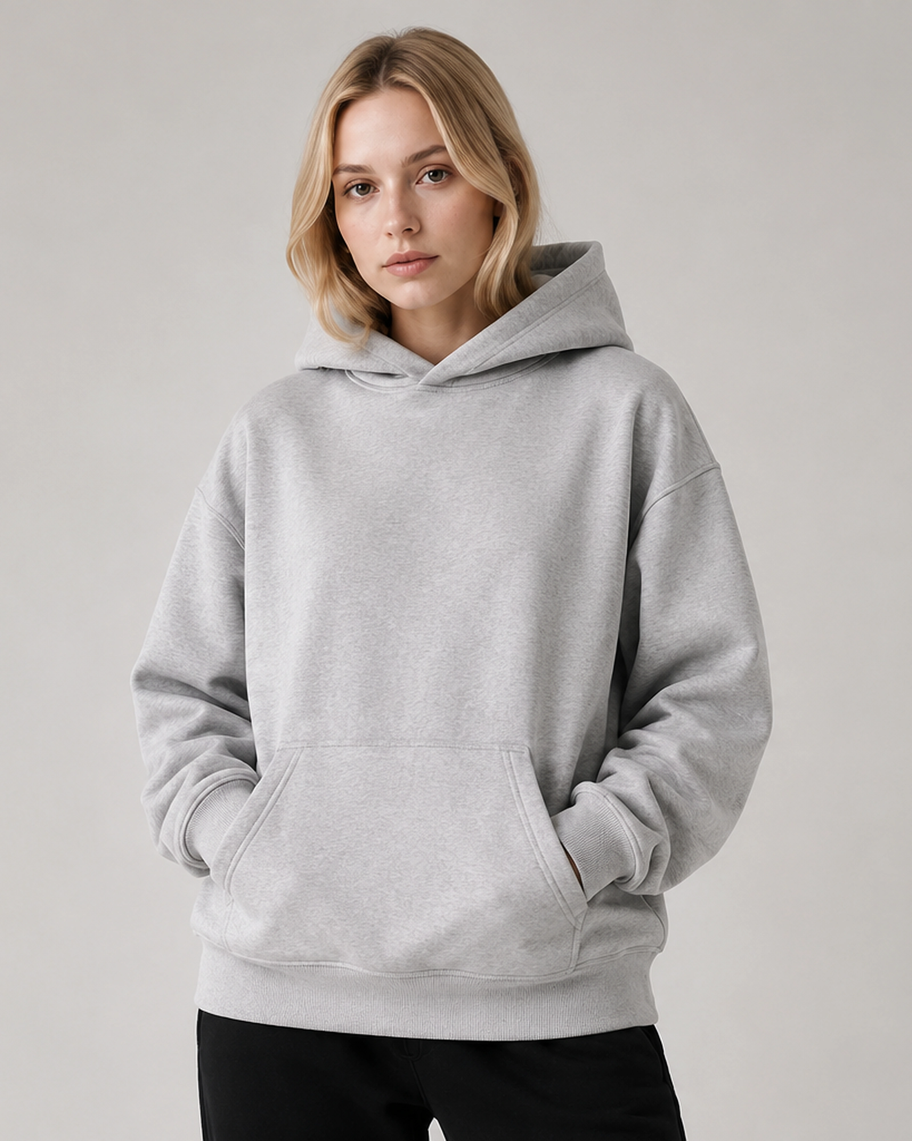 Heavyweight custom hoodies with printing and embroidery
