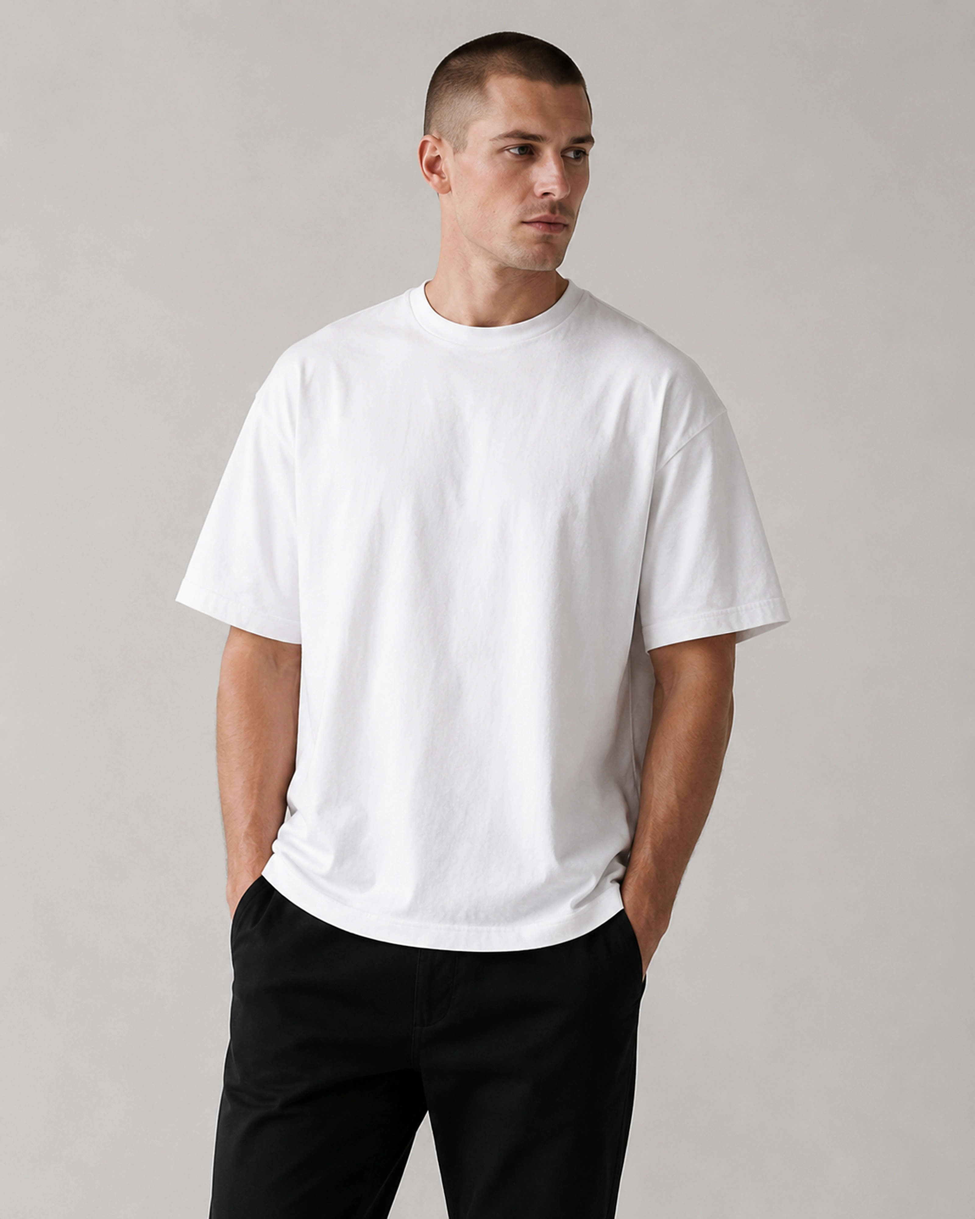 Men's heavyweight T-shirts for POD custom apparel