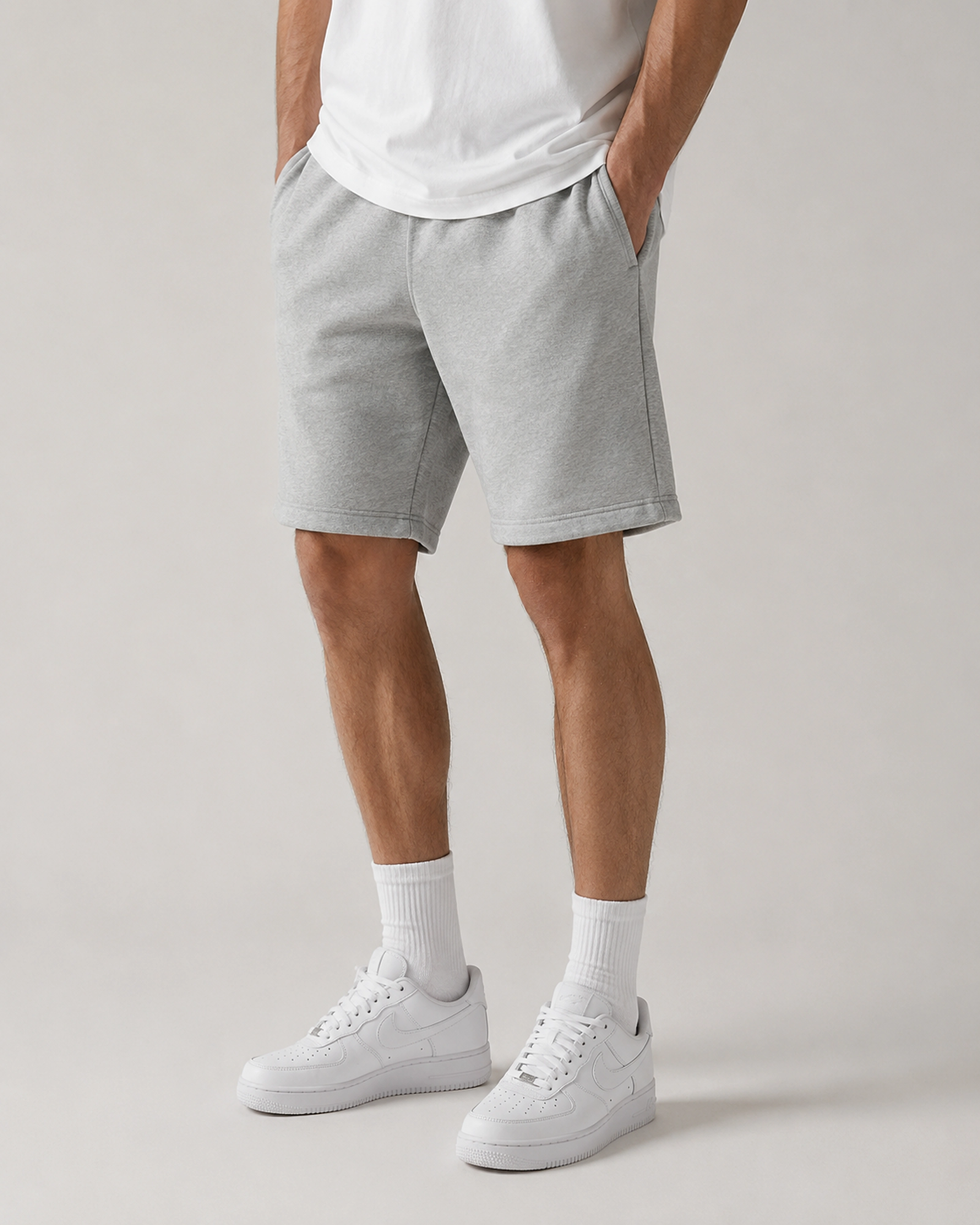 Custom sweat shorts for streetwear brands